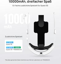 TRANSNOVO VR Kontroller Bővítőrúd Meta Quest 3/3S-hez Biztonsági Szíjjal 4