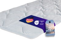 Chránič matraca Traumnacht Cool Comfort 140x200 cm, biely, letný-zimný, priedušný poťah z mäkkej dvojitej látky, certifikát Oeko-Tex 100 1