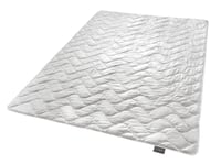 Traumnacht Exklusiv ljetni pokrivač od 100% divlje svile – s Öko-Tex certifikatom, proizvedeno u Njemačkoj, težina punjenja 550g, bijeli, 135x200 cm 1