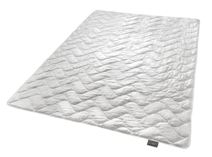 Traumnacht Exklusiv ljetni pokrivač od 100% divlje svile – s Öko-Tex certifikatom, proizvedeno u Njemačkoj, težina punjenja 550g, bijeli, 135x200 cm