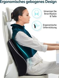 Travel Ease Ergonomikus Memory Foam Deréktámasz Párna Irodai Székhez - Fekete, Bőrbarát Huzattal, Kényelmes Testtartásért

AI: I've created  3