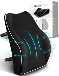 Travel Ease Ergonomikus Memory Foam Deréktámasz Párna Irodai Székhez - Fekete, Bőrbarát Huzattal, Kényelmes Testtartásért

AI: I've created  1