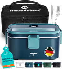 TRAVELISIMO XXL Elektromos Ételmelegítő 1.8L 100W 12V/24V/220V 1
