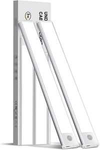 Trayvespace 30 cm-es LED Szekrényvilágítás 2 db - 1000 mAh Újratölthető Mozgásérzékelős Konyhai Lámpa, 3 Üzemmód, 3 Színhőmérséklet, Fokozat 1