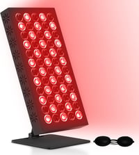 Trayvespace Infravörös Fénypanel - 660NM & 850nm Vörös Fényterápiás Lámpa 60 LED-del, Időzítővel, Fájdalomcsillapításra és Izomrelaxációra 1