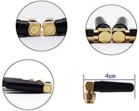 TREADALT-TEC 2 db Omnidirekcionális WiFi Bluetooth Antenna RP-SMA Csatlakozóval - Vízálló, Könnyű, Kétcsatornás, 3dBi Erősítésű, 4m Hatótávo 3