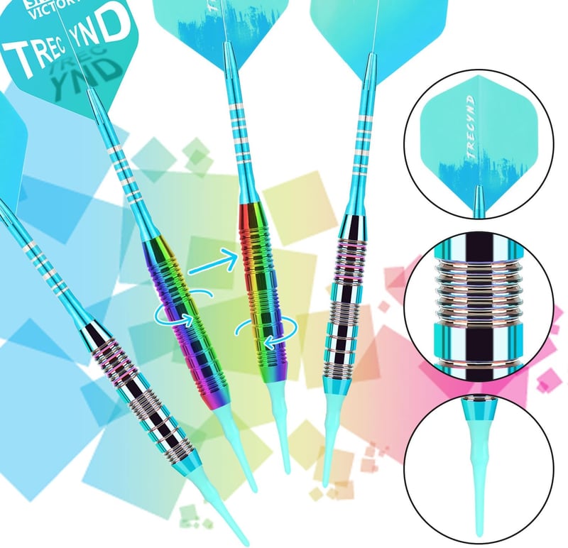 Trecynd Elektronikus Darts Szett Puha Nyílhegyekkel Profi Minőség