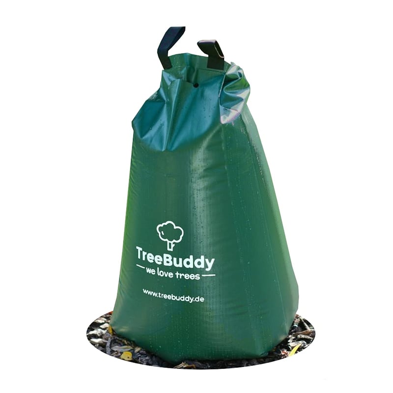 TreeBuddy 75 literes PVC öntözőzsák fákhoz - Hőség és szárazság ellen