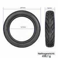 TREFAN 10x2,125 Plášť a duša pre elektrické kolobežky Segway Ninebot D18 D28 D38 F20 F25 F30 F40 F65D Navee V25i V40i V50i Pro, 1 sada 2