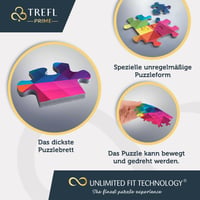 Trefl Prime Föld Krónikái óriás puzzle - 21000 darabos kirakós a teremtéstől a jövőig, vastag karton, 12 éves kortól 6