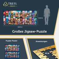 Trefl Prime Föld Krónikái óriás puzzle - 21000 darabos kirakós a teremtéstől a jövőig, vastag karton, 12 éves kortól 5