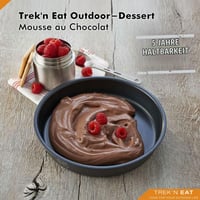 Spumă de ciocolată liofilizată Trek'n Eat Mousse au Chocolat – preparare rapidă cu apă, ușoară și cu termen de valabilitate lung, desert pentru trekking și camping 3