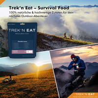 Spumă de ciocolată liofilizată Trek'n Eat Mousse au Chocolat – preparare rapidă cu apă, ușoară și cu termen de valabilitate lung, desert pentru trekking și camping 6