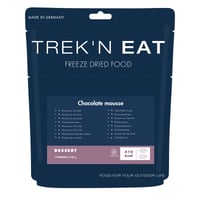 Spumă de ciocolată liofilizată Trek'n Eat Mousse au Chocolat – preparare rapidă cu apă, ușoară și cu termen de valabilitate lung, desert pentru trekking și camping 1