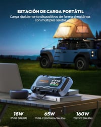 TREKURE Autós Akkumulátor Indító – 27000mAh, 6000A, 12V Benzin/Dízel (max. 12L), 65W Gyors Töltés, LED Lámpa 4
