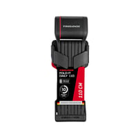 Antifurt pliabil pentru bicicletă Trelock Fold-it Daily 110 cm - cu suport X-Press și compartiment pentru dispozitiv de urmărire - potrivit pentru toate cadrele 1