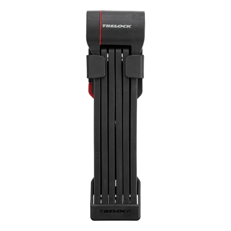 Antifurt pliabil pentru bicicletă Trelock FS 480/100 COPS – 100 cm – Nivel de securitate 12 – Cu suport X-Press și compartiment pentru dispozitiv de urmărire