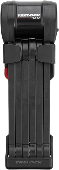TRELOCK FS 580/90 TORO összecsukható lánczár 90cm, biztonsági szint 15, X-Press tartóval 1