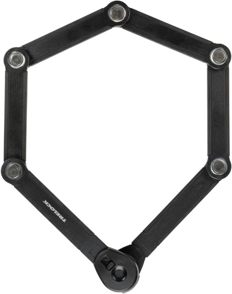 TRELOCK FS 580/90 TORO összecsukható lánczár 90cm, biztonsági szint 15, X-Press tartóval