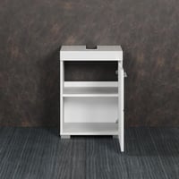trendteam smart living Amanda Ormarić ispod umivaonika bijela / bijela visoki sjaj 40 x 56 cm Kupaonski namještaj 6
