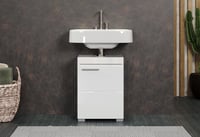 trendteam smart living Amanda Ormarić ispod umivaonika bijela / bijela visoki sjaj 40 x 56 cm Kupaonski namještaj 4