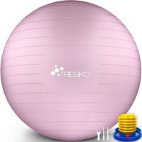 TRESKO Gimnasztikai Labda Légszivattyúval, Yoga és Irodai Ülőlabda, Robusztus 300 kg 1