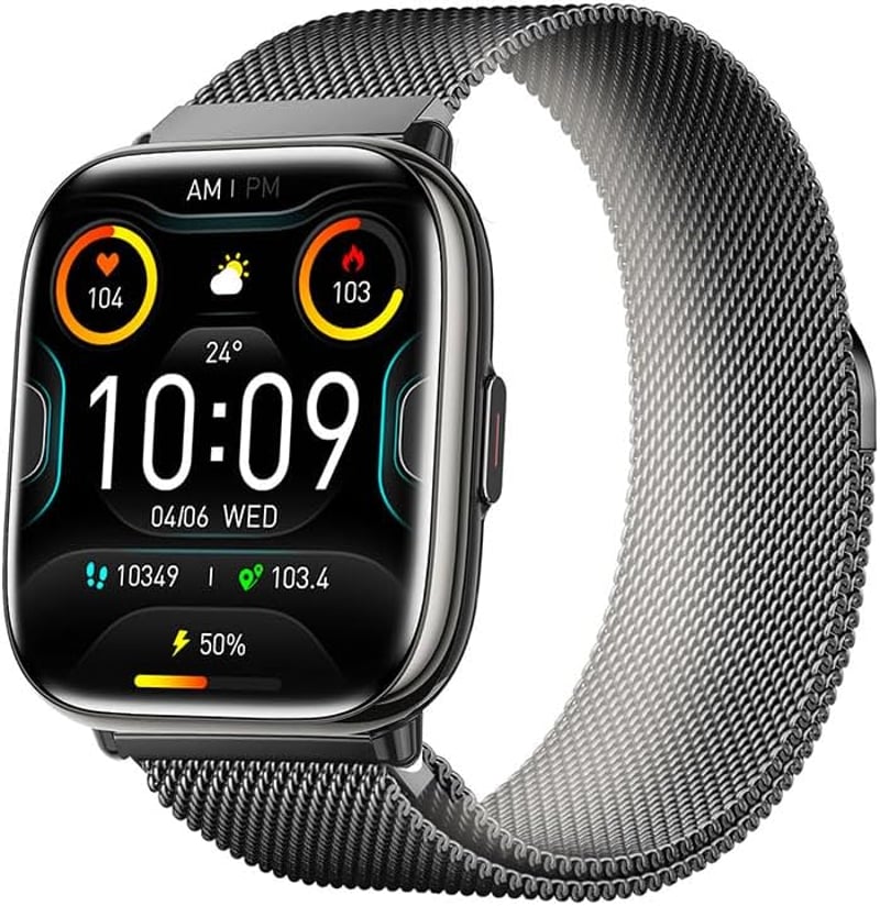 Trevi T-FIT 265A okosóra AMOLED kijelzővel, IP67, vezeték nélküli hívások - fekete