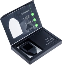 Trezor Model T Hardver Kriptopénz Tárca Bitcoin Ethereum Litecoin Fekete 3