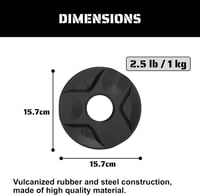 TRIBE WOD Bumper tárcsasúly gumi acél Olympus Bellbarhoz 11.3 KG, súlyemeléshez férfiaknak és nőknek 3