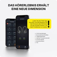 Tribit MoveBuds H1 Bluetooth 5.2 Sport Fülhallgató - IPX8 Vízálló, 65 Órás Üzemidő, Fülkampós Kialakítás, Edzéshez, Futáshoz 5
