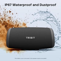 Tribit StormBox Lava Hordozható Bluetooth Hangszóró 80W - IP67 Vízálló, 24 Órás Üzemidő, Mélyhangkiemelés, Beépített Mikrofon, Kültéri Haszn 4