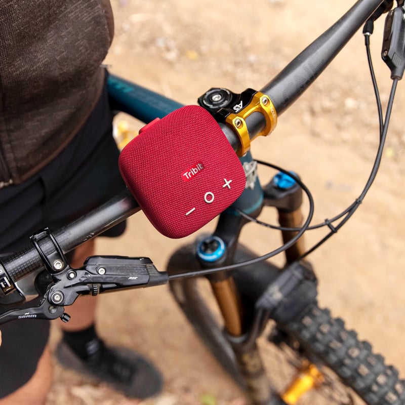 Tribit StormBox Micro 2 Bluetooth Hordozható Hangszóró - IP67 Vízálló, Erőteljes XBass, Vezeték Nélküli Sztereó Párosítás, Kültéri Használat