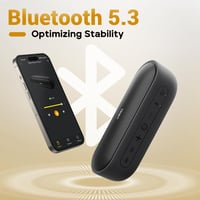 Prenosný Bluetooth reproduktor Tribit XSound Plus 2, 30 W, XBass, vodoodolnosť IPX7, 24-hodinové prehrávanie, vstavaný mikrofón, Bluetooth 5.3 5