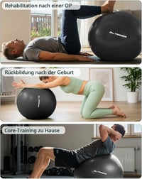 Trideer Fitness Labda 45-85 cm Pilates Egyensúly Jóga Otthon Irodai Ülőlabda 3