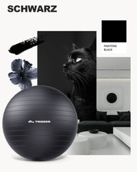 Trideer Fitness Labda 45-85 cm Pilates Egyensúly Jóga Otthon Irodai Ülőlabda 6