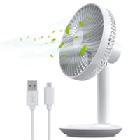 Prijenosni stolni ventilator TriLink 4000 mAh, 4 brzine, nagib 50° 2