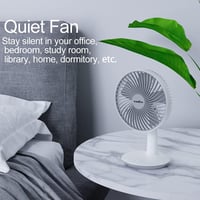 TRILINK Hordozható Asztali Ventilátor 4000mAh Akkumulátor 4 Fokozat 50° Forgatható 6