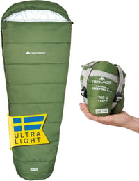 TRINORDIC 780g Ultralight Nyári Hálózsák Anti-Clamp Cipzárral Camping Túrázáshoz, 205 x 80 x 7.62 cm 1