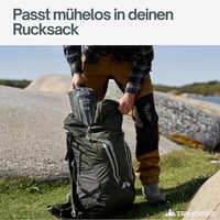 TRINORDIC Felfújható Kemping Matrac 12cm Extra Vastag Lábpumpával és Párnával - Könnyű Túra Ágy Outdoor Kiránduláshoz - Green - Ocean Green, Einzelbett 4