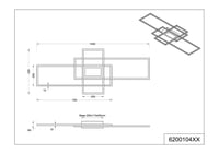 Lampă de tavan LED Trio Leuchten Irvine 620010408, metal alamă mată, 60W LED, telecomandă, variator de intensitate, lumină de veghe 10