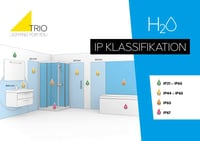Trio Leuchten Rocco 283919006 LED fürdőszobai fali lámpa króm színű fém 13W fel és le világítás 7