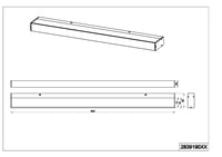 Trio Leuchten Rocco 283919006 LED fürdőszobai fali lámpa króm színű fém 13W fel és le világítás 6