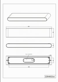 Trio Leuchten Thames II LED vonkajšie svietidlo 226460231 matný biely hliník 2x8W nástenné svietidlo s dvoma hlavami vonkajšie osvetlenie 4