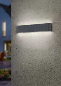 Trio Leuchten Thames II LED vonkajšie svietidlo 226460231 matný biely hliník 2x8W nástenné svietidlo s dvoma hlavami vonkajšie osvetlenie 3