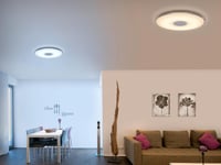 Lampă de plafon LED Trio Leuchten TOKYO 628915001 cu telecomandă, temperatură de culoare reglabilă, intensitate variabilă, acril 10