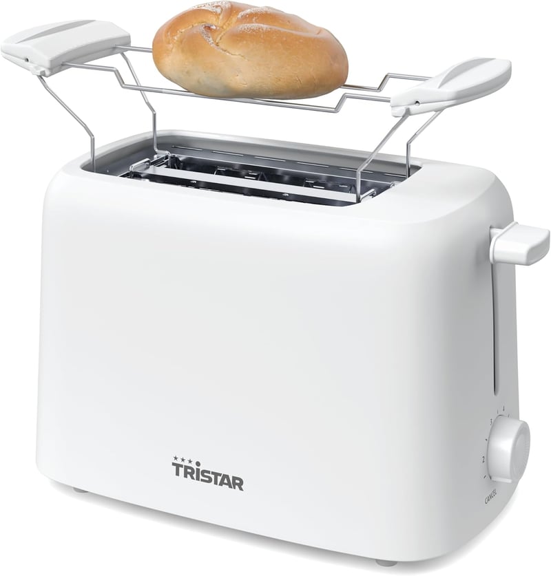 Tristar BR-1061 kenyérpirító 2 szeletes 650W 6 fokozat leolvasztás melegítés