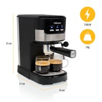 Espresso kávovar Tristar CM-2278 – na kapsuly Nespresso a mletú kávu, 20 bar, 1100 W 7