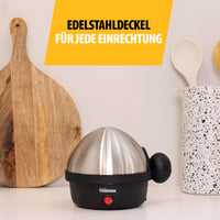 Tristar EK-3076 Tojásfőző 7 tojáshoz rozsdamentes acél fekete 3