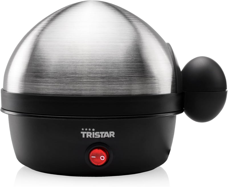 Tristar EK-3076 Tojásfőző 7 tojáshoz rozsdamentes acél fekete