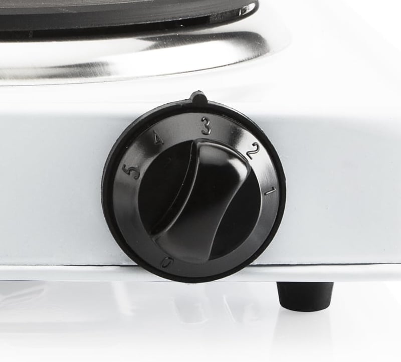 Tristar Elektromos Főzőlap 1000W Termosztáttal Rozsdamentes Acél 15cm